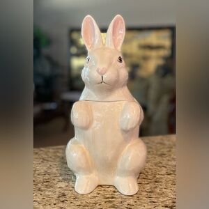 Vintage Rabbit Cookie Jar 80’s
